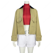 Pokémon LEGENDS Z-A タウニー コスプレ衣装 (コート、インナー、ショートパンツ、ウエストポーチ)(202×202)