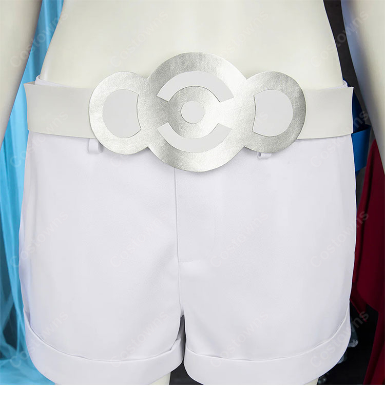 Pokémon LEGENDS Z-A タウニー コスプレ衣装 (コート、インナー、ショートパンツ、ウエストポーチ)-15