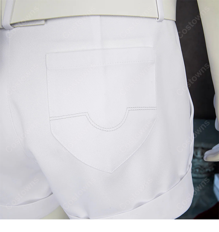 Pokémon LEGENDS Z-A タウニー コスプレ衣装 (コート、インナー、ショートパンツ、ウエストポーチ)-18