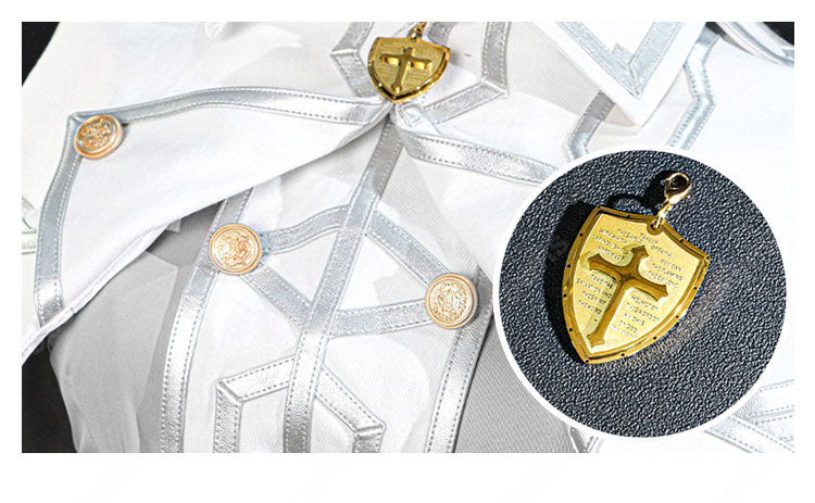 ソードアート・オンライン ムーン・クレイドル編 結城明日奈 アスナ 星王妃 コスプレ衣装-5