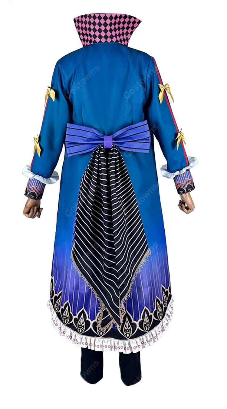 悪魔執事と黒い猫 ナック・シュタイン ハロウィン コスプレ衣装-3