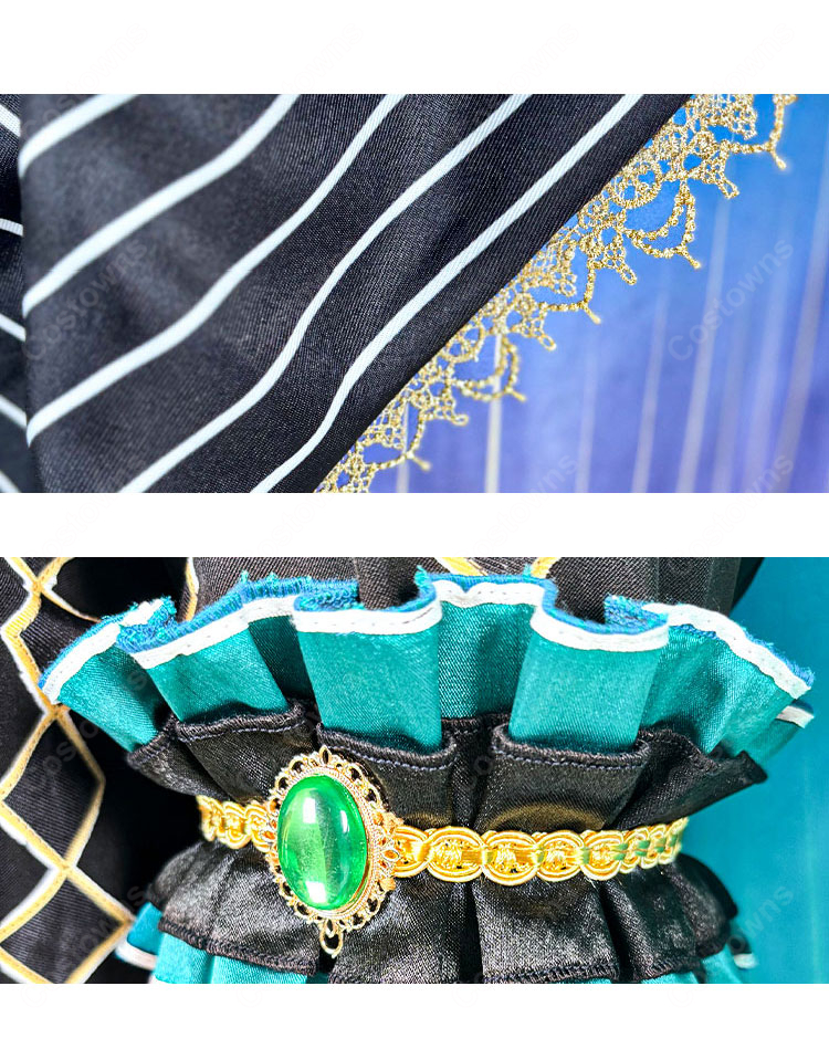 悪魔執事と黒い猫 ナック・シュタイン ハロウィン コスプレ衣装-5