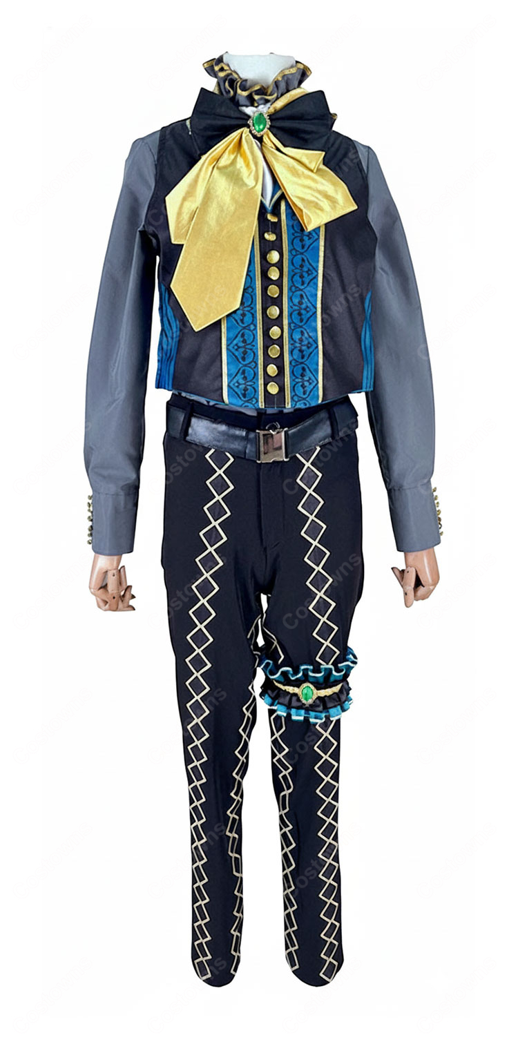 悪魔執事と黒い猫 ナック・シュタイン ハロウィン コスプレ衣装-4