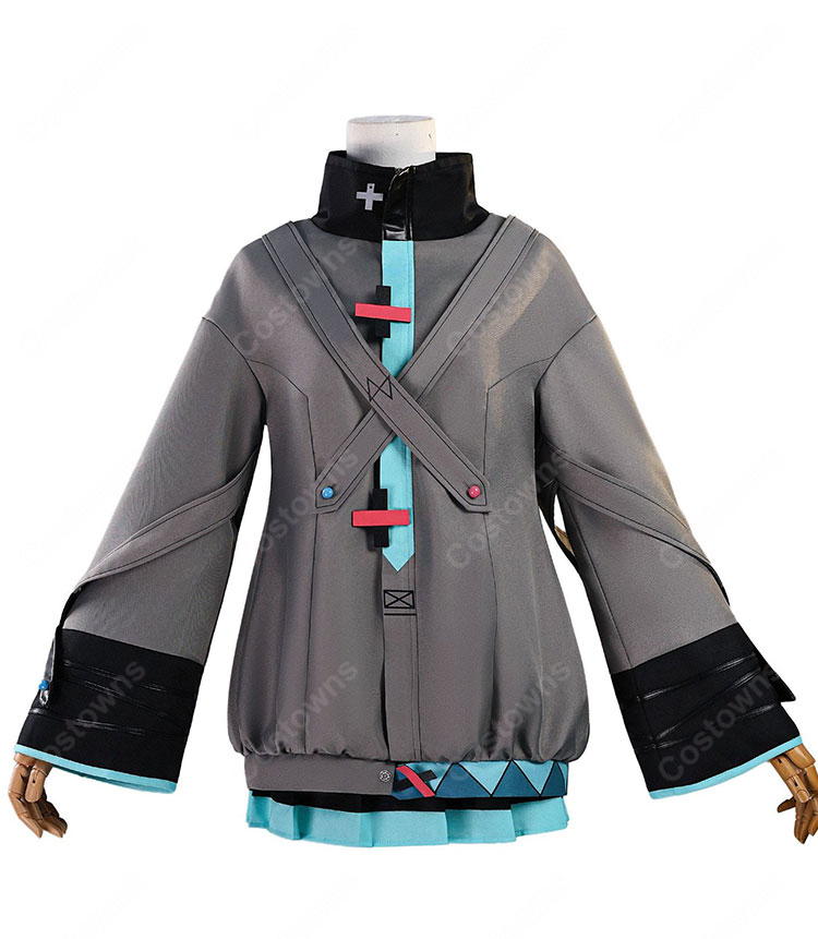 劇場版プロジェクトセカイ 壊れたセカイと歌えないミク 歌を届けたい 初音ミク コスプレ衣装-2