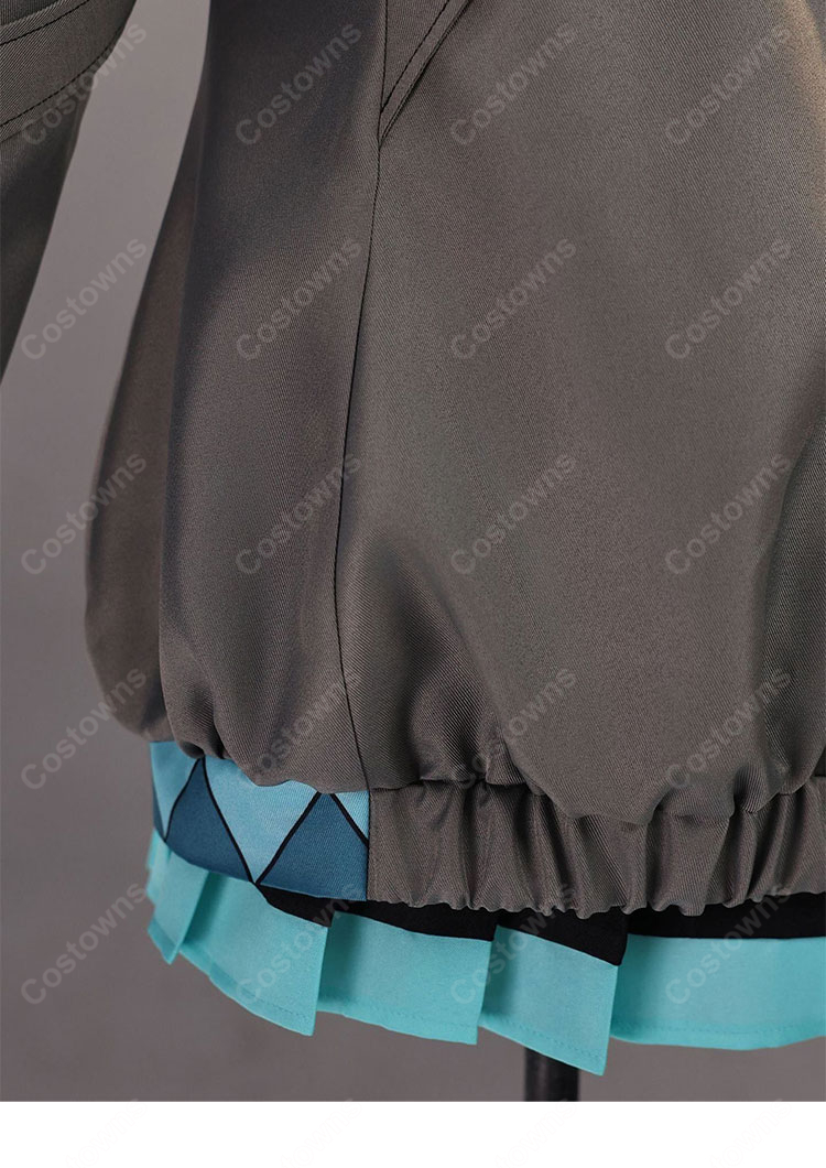 劇場版プロジェクトセカイ 壊れたセカイと歌えないミク 歌を届けたい 初音ミク コスプレ衣装-12