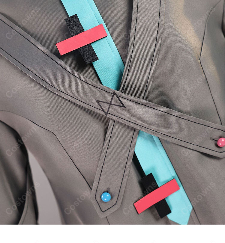 劇場版プロジェクトセカイ 壊れたセカイと歌えないミク 歌を届けたい 初音ミク コスプレ衣装-7