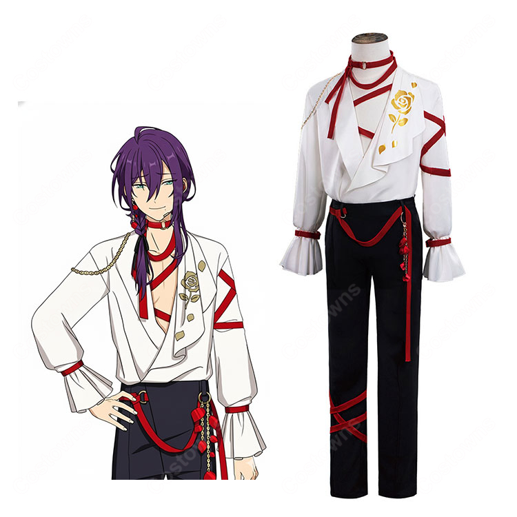 あんさんぶるスターズ!! B・O・W「It's (k)not lov?」 礼瀬マヨイ 斎宮宗 HiMERU 蓮巳敬人 鳴上嵐 コスプレ衣装-1