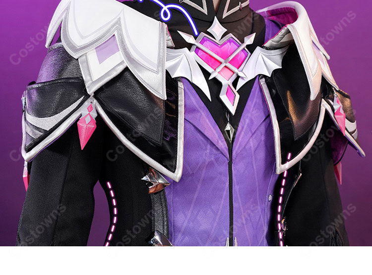 原神 ドゥリン シムランカの「悪龍」 人間の姿 コスプレ衣装-5