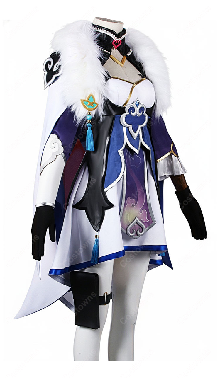 崩壊：スターレイル 白珠 コスプレ衣装-3