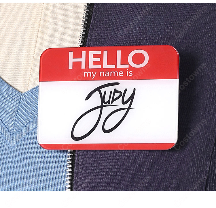 映画 ズートピア2 ジュディ・ホップス ウサギの警官 コスプレ衣装-4