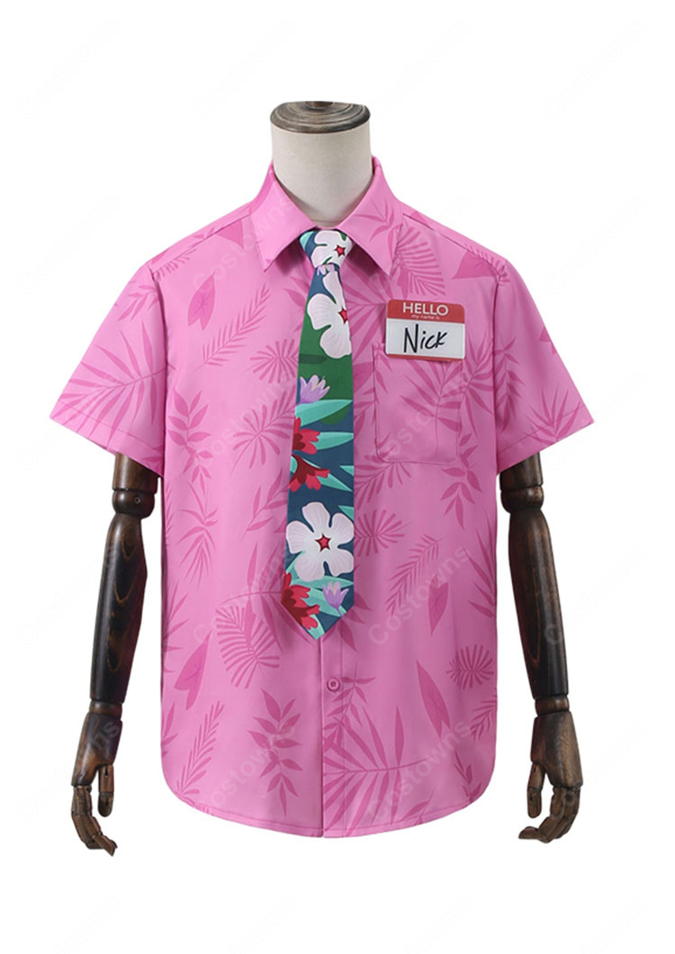 映画 ズートピア2 ニック・ワイルド コスプレ衣装-2