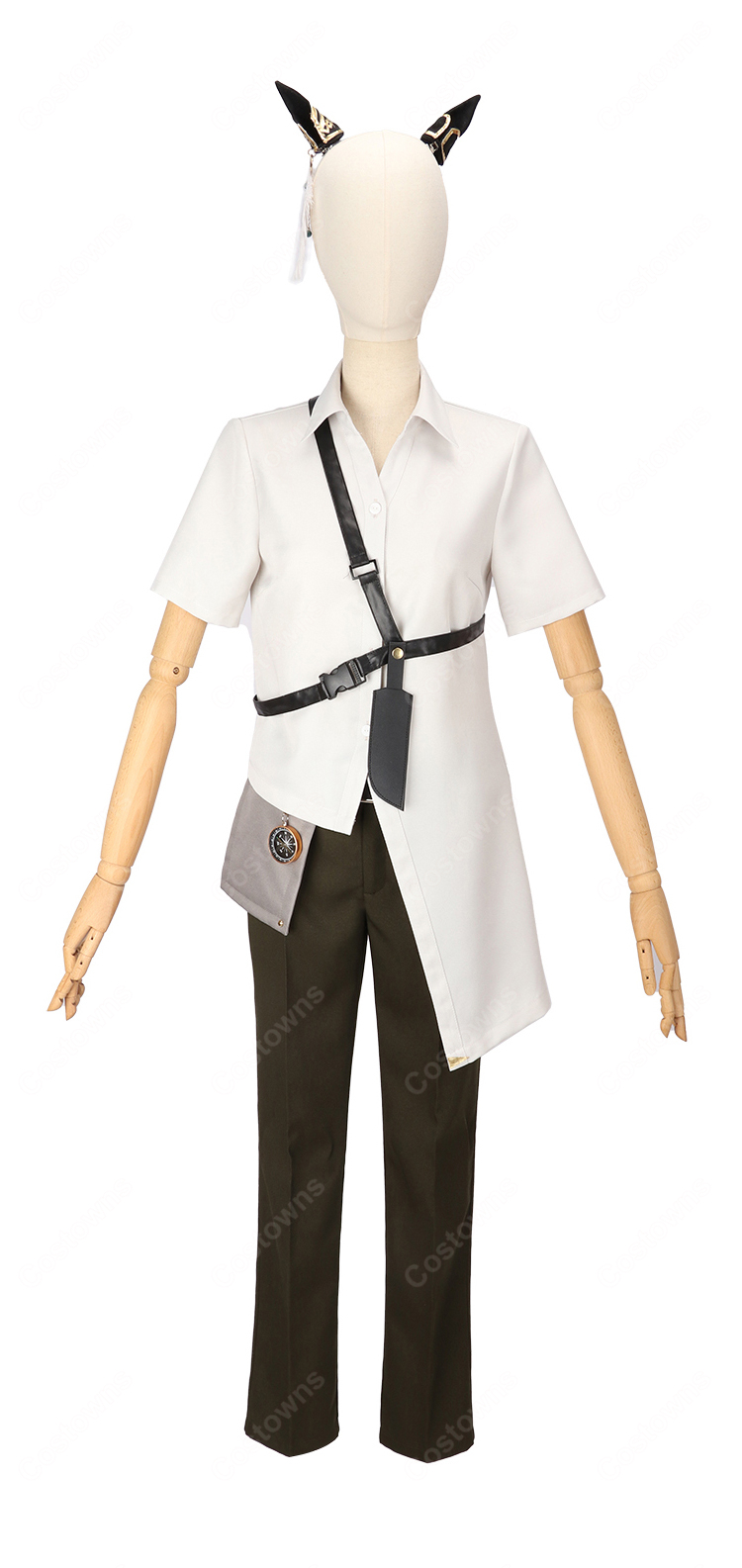 ウマ娘 プリティーダービー ステイゴールド 勝負服 コスプレ衣装-5