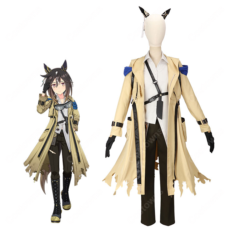 ウマ娘 プリティーダービー ステイゴールド 勝負服 コスプレ衣装-1