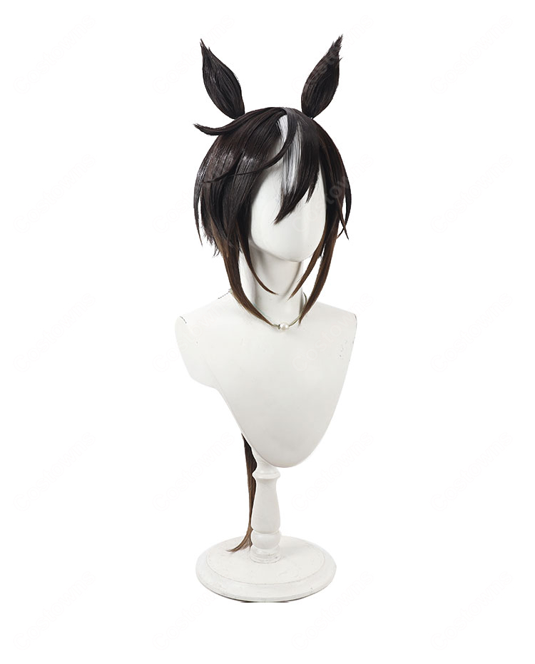 ウマ娘 プリティーダービー ステイゴールド コスプレウィッグ-3