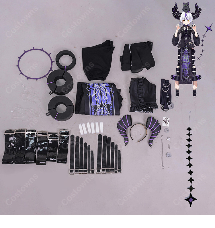 hololive(ホロライブ) ラプラス・ダークネス 新衣装 コスプレ衣装-23