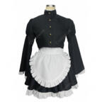 メイド教育 没落貴族 瑠璃川椿 メイド服 コスプレ衣装