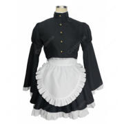 メイド教育 没落貴族 瑠璃川椿 メイド服 コスプレ衣装