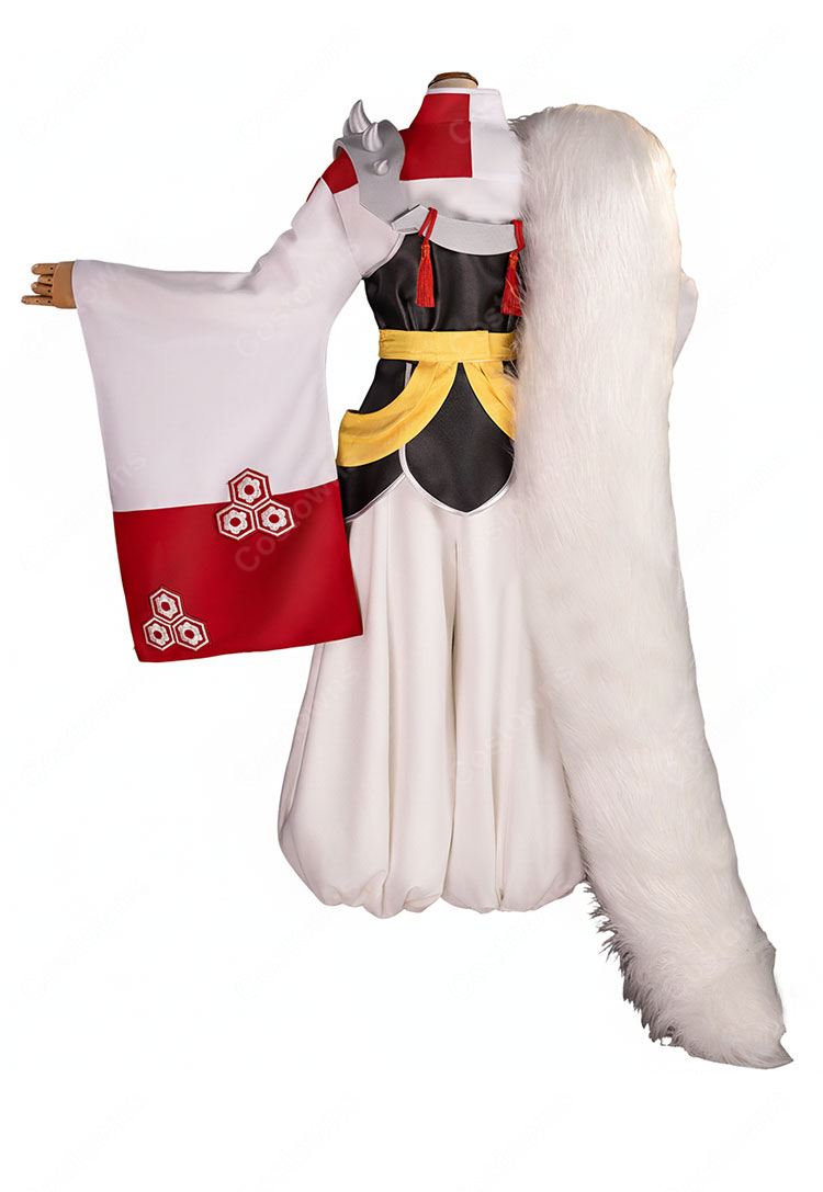 犬夜叉 殺生丸 人型 コスプレ衣装-4