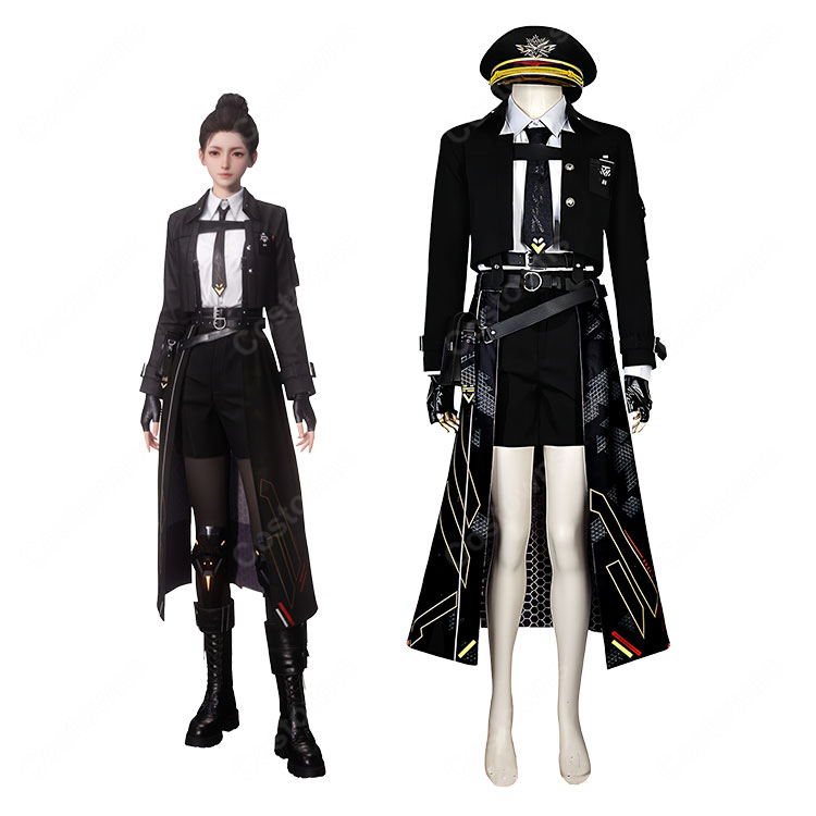 恋と深空 プレイヤー 主人公  夜を切り裂く影  コスプレ衣装-1