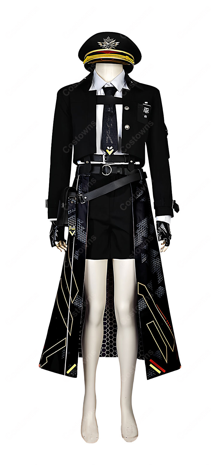 恋と深空 プレイヤー 主人公  夜を切り裂く影  コスプレ衣装-2