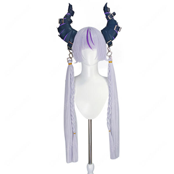 hololive ホロライブ ラプラス・ダークネス 秘密結社holoX 総帥 コスプレウィッグ元の画像
