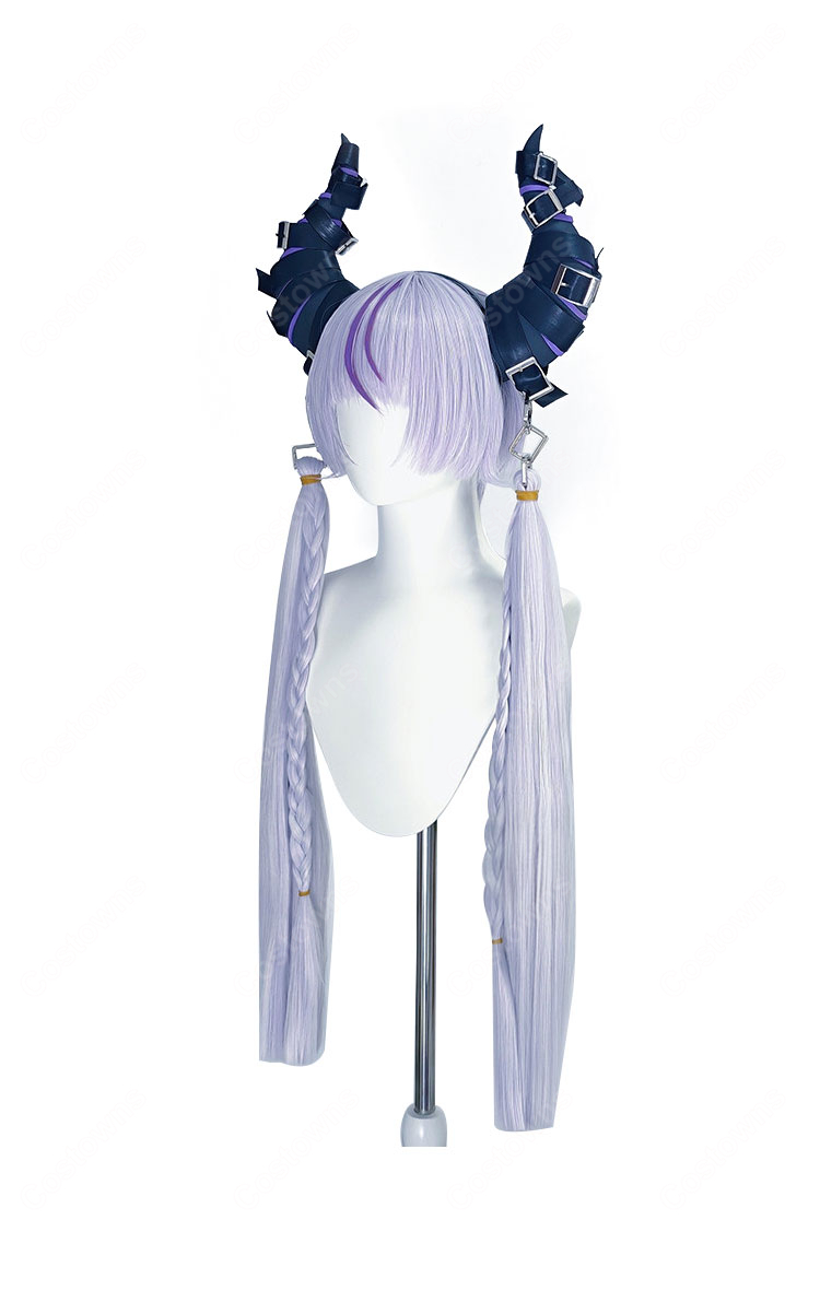 hololive ホロライブ ラプラス・ダークネス 秘密結社holoX 総帥 コスプレウィッグ-4