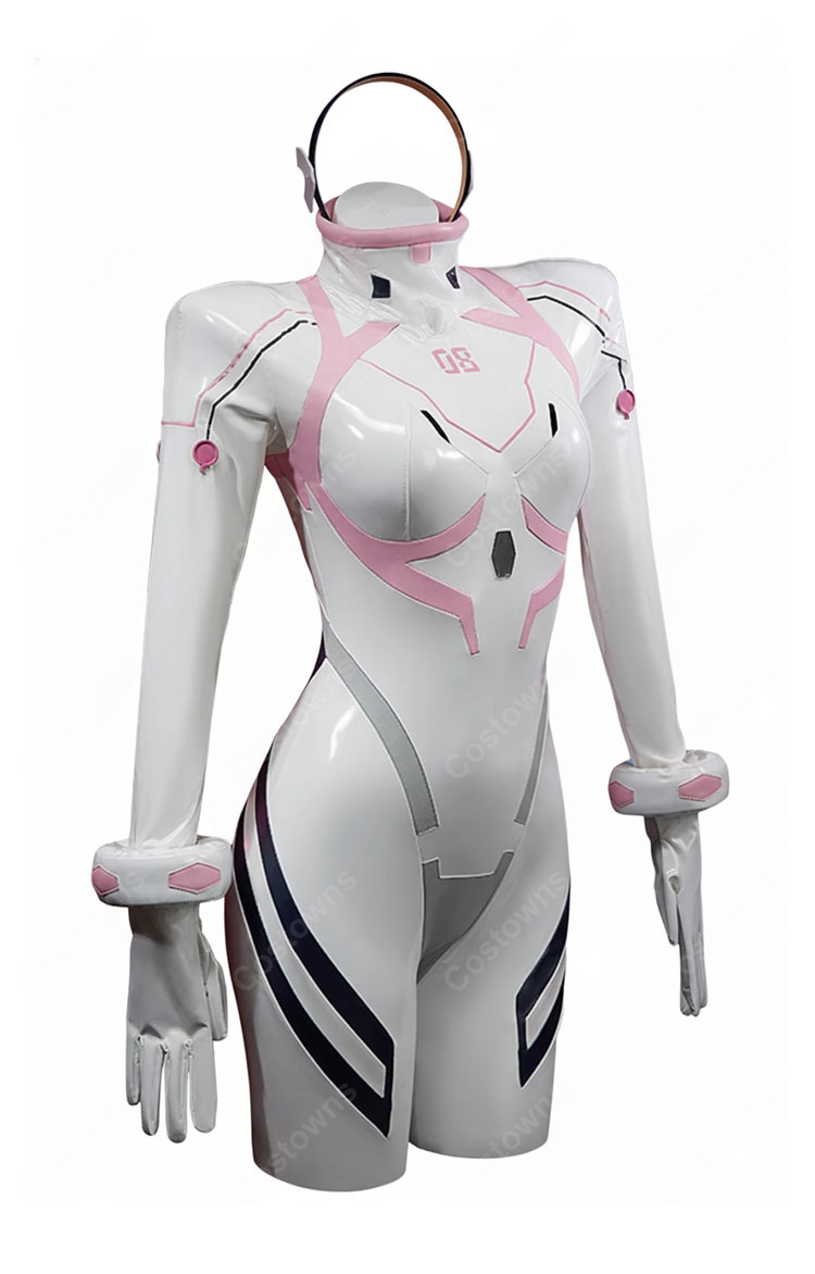 シン・エヴァンゲリオン劇場版𝄇 真希波・マリ・イラストリアス プラグスーツ姿 コスプレ衣装-3