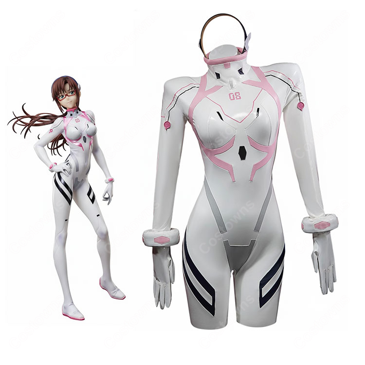 シン・エヴァンゲリオン劇場版𝄇 真希波・マリ・イラストリアス プラグスーツ姿 コスプレ衣装-1