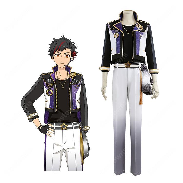 あんさんぶるスターズ！！ 南雲鉄虎 高峯翠 仙石忍  守沢千秋 深海奏汰 流星隊パワーアップ衣装   コスプレ衣装-1