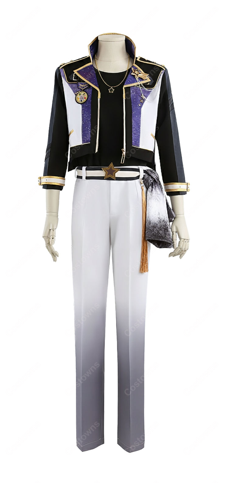 あんさんぶるスターズ！！ 南雲鉄虎 高峯翠 仙石忍  守沢千秋 深海奏汰 流星隊パワーアップ衣装   コスプレ衣装-2