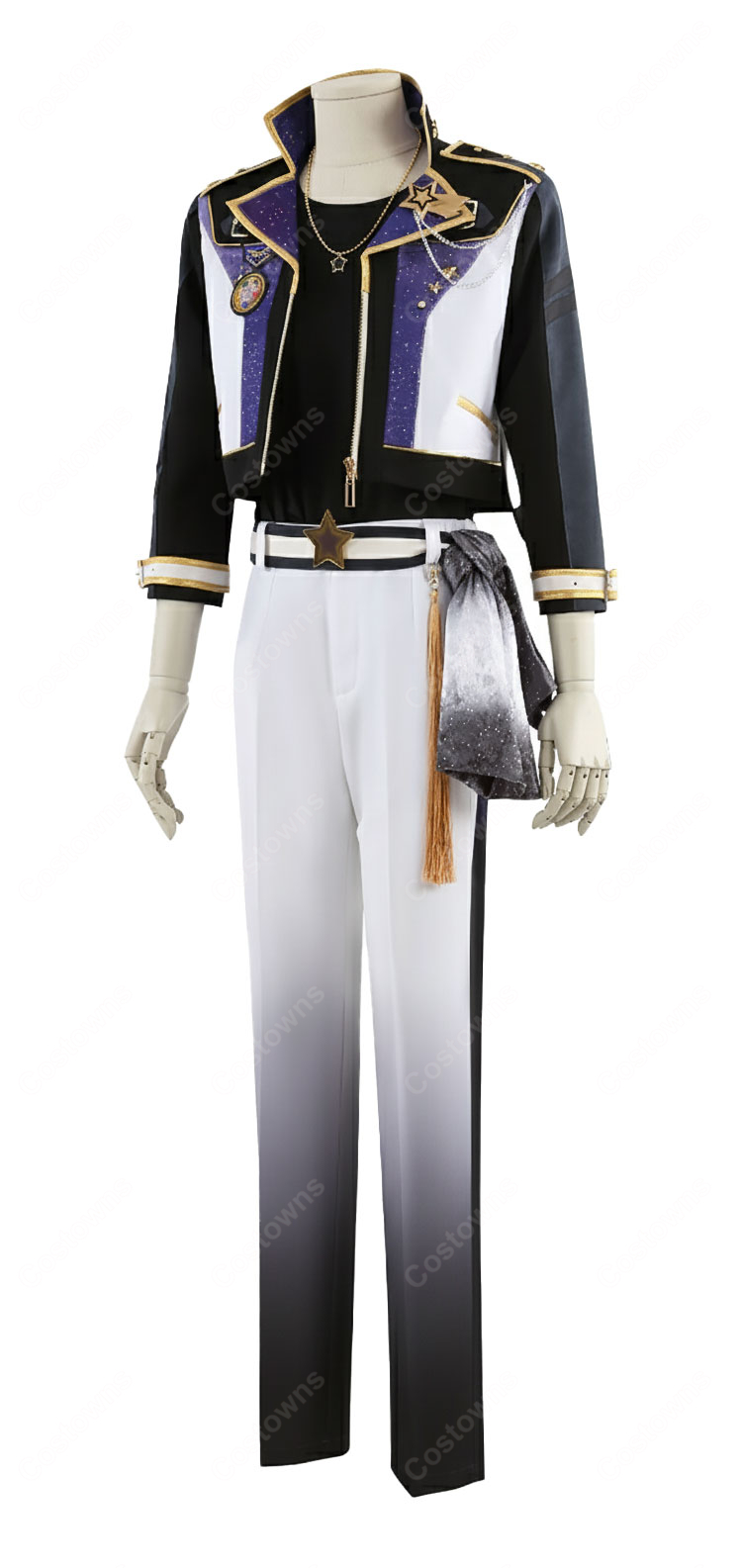 あんさんぶるスターズ！！ 南雲鉄虎 高峯翠 仙石忍  守沢千秋 深海奏汰 流星隊パワーアップ衣装   コスプレ衣装-4