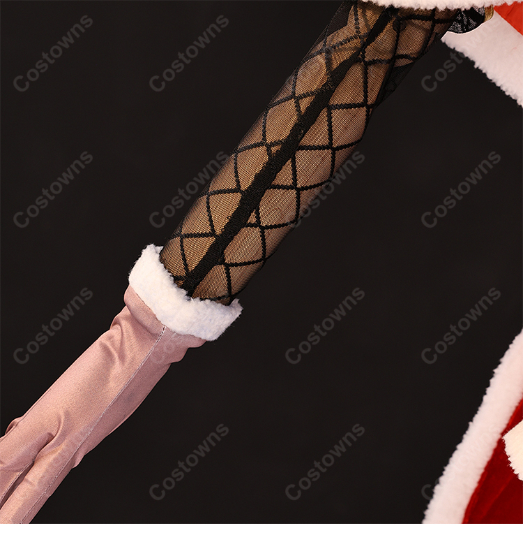 Re:ゼロから始める異世界生活 エミリア クリスマス記念 コスプレ衣装-10