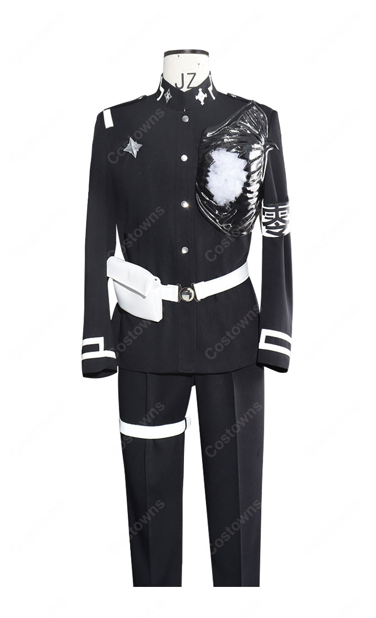 HUNDRED LINE -最終防衛学園- 澄野拓海 コスプレ衣装 特防隊 戦闘服-2
