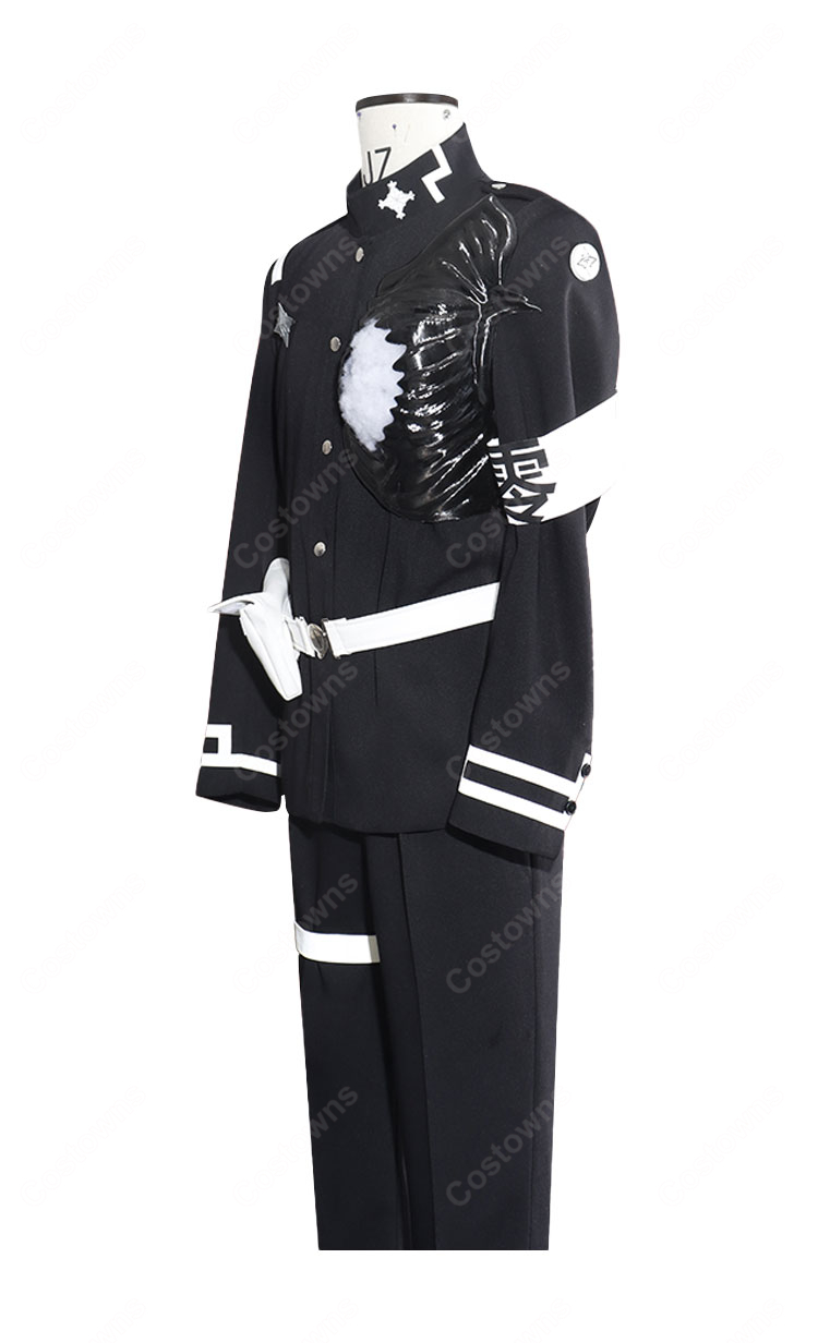 HUNDRED LINE -最終防衛学園- 澄野拓海 コスプレ衣装 特防隊 戦闘服-3