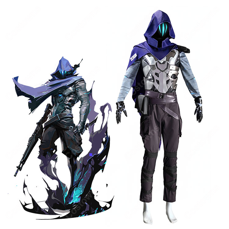 Valorant オーメン (Omen) コスプレ衣装 ｜高品質コスチューム-1
