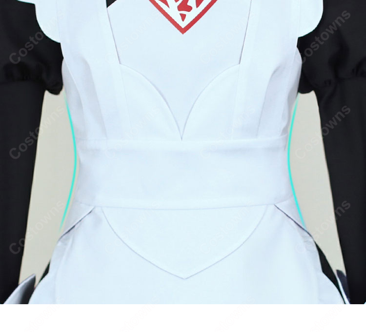 ポケモンレジェンズZ-A ハルジオ コスプレ衣装 メイド服-10