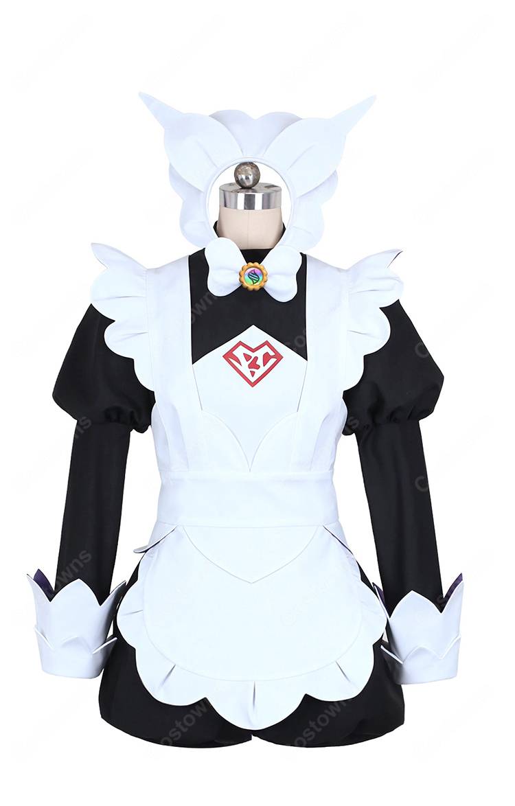 ポケモンレジェンズZ-A ハルジオ コスプレ衣装 メイド服-2