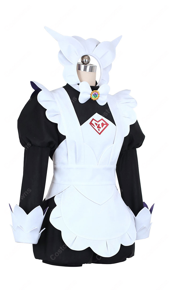 ポケモンレジェンズZ-A ハルジオ コスプレ衣装 メイド服-3