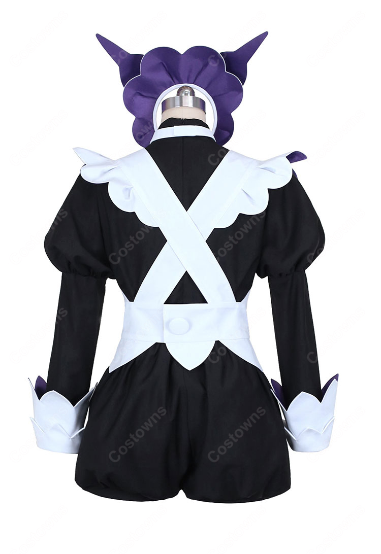 ポケモンレジェンズZ-A ハルジオ コスプレ衣装 メイド服-4