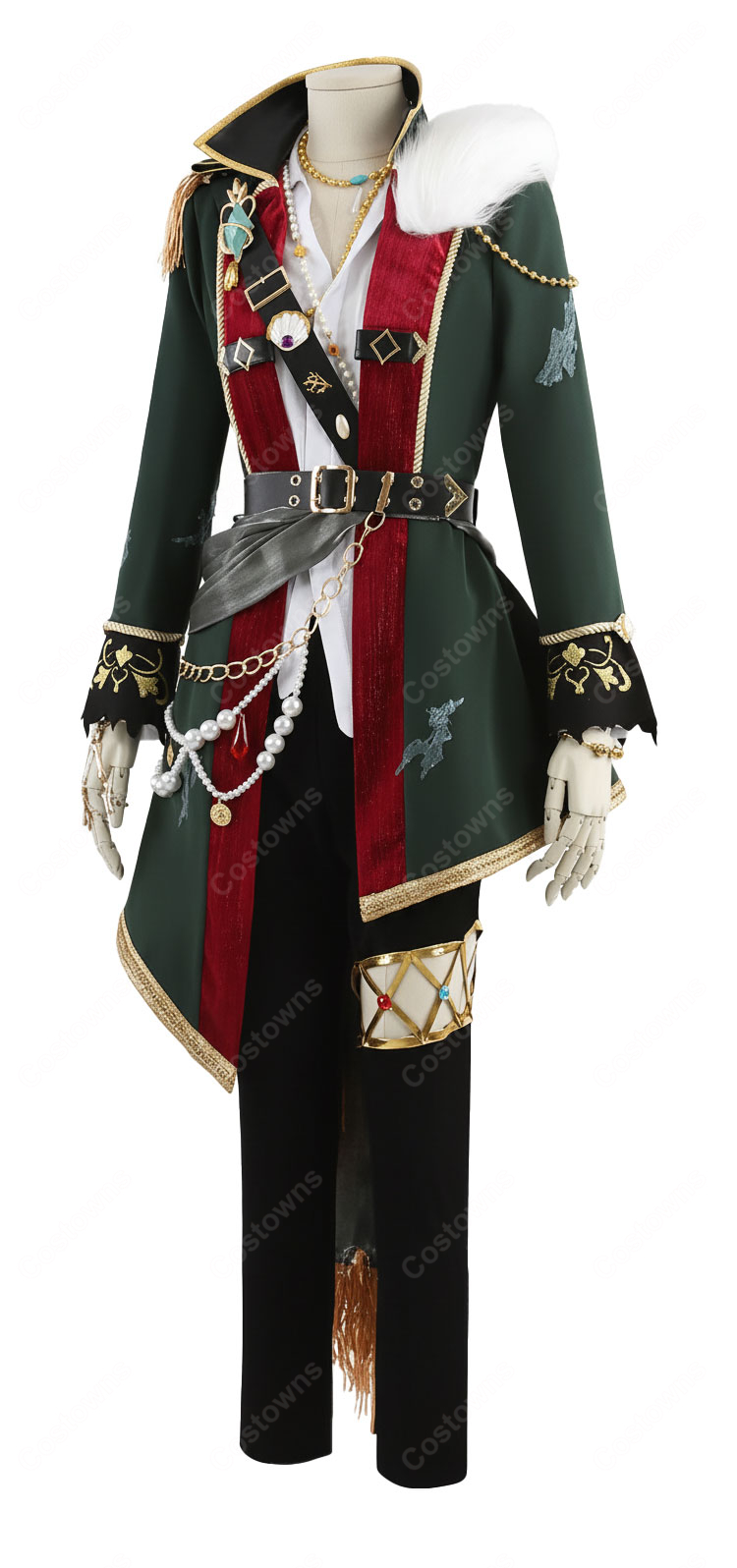 あんさんぶるスターズ！！  朔間零 羽風薫 大神晃牙 乙狩アドニス Velvet Ship衣装 コスプレ衣装-4