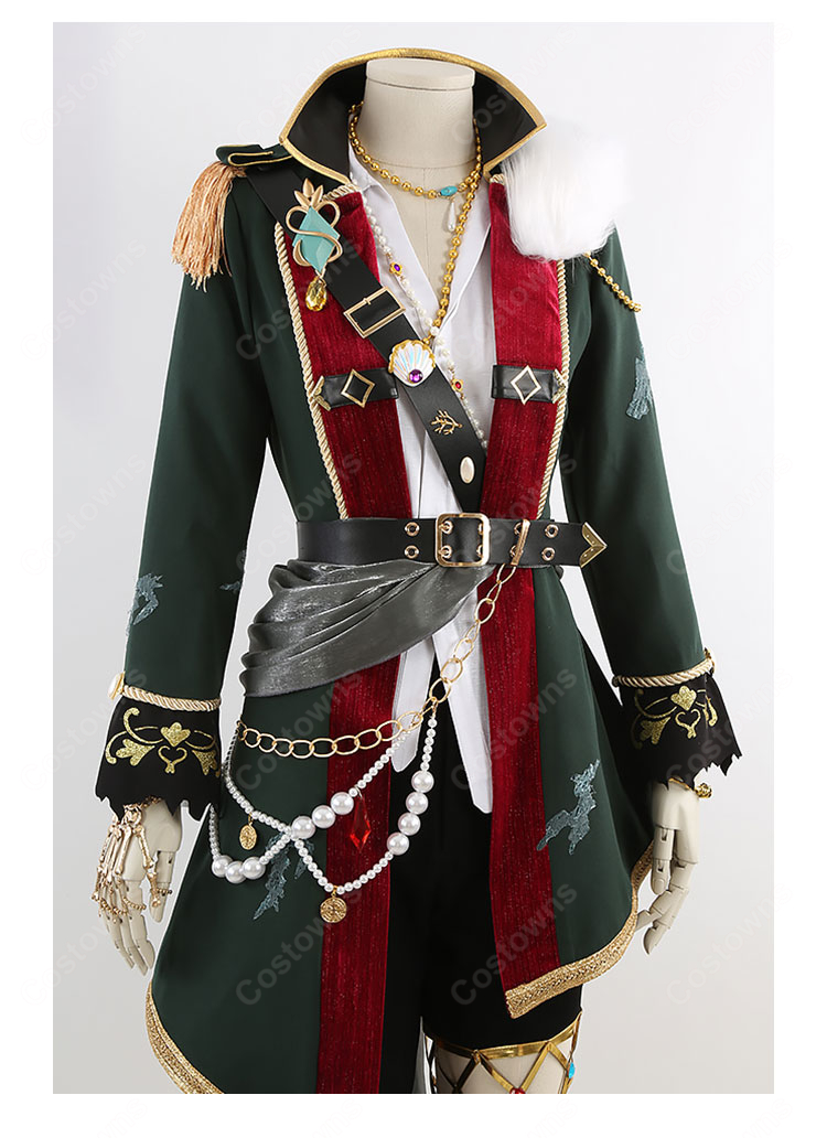 あんさんぶるスターズ！！  朔間零 羽風薫 大神晃牙 乙狩アドニス Velvet Ship衣装 コスプレ衣装-6