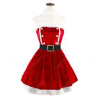 新世紀エヴァンゲリオン 惣流・アスカ・ラングレー クリスマス コスプレ衣装