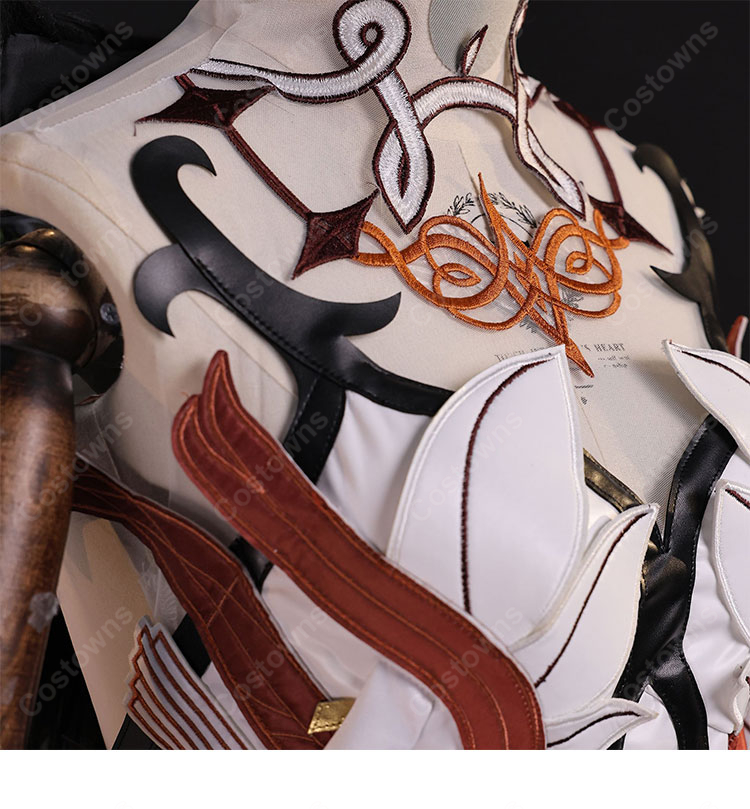 原神 空の執政 アスモダイ コスプレ衣装-13