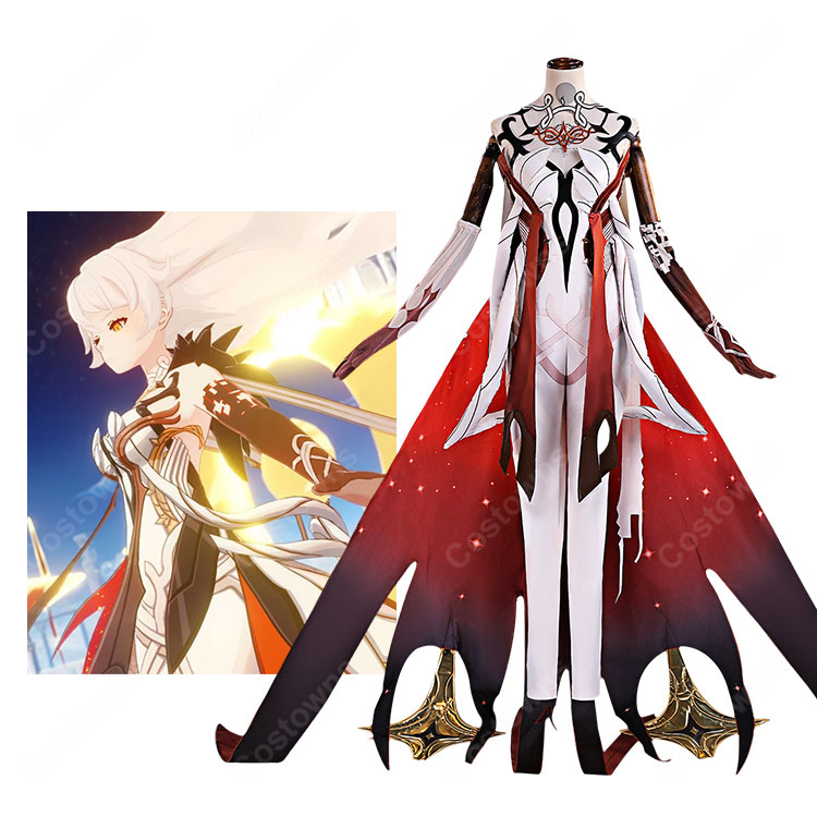 原神 空の執政 アスモダイ コスプレ衣装-1