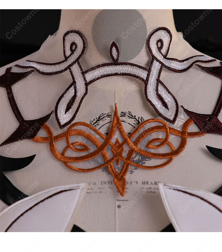 原神 空の執政 アスモダイ コスプレ衣装-4