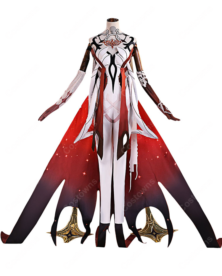 原神 空の執政 アスモダイ コスプレ衣装-2