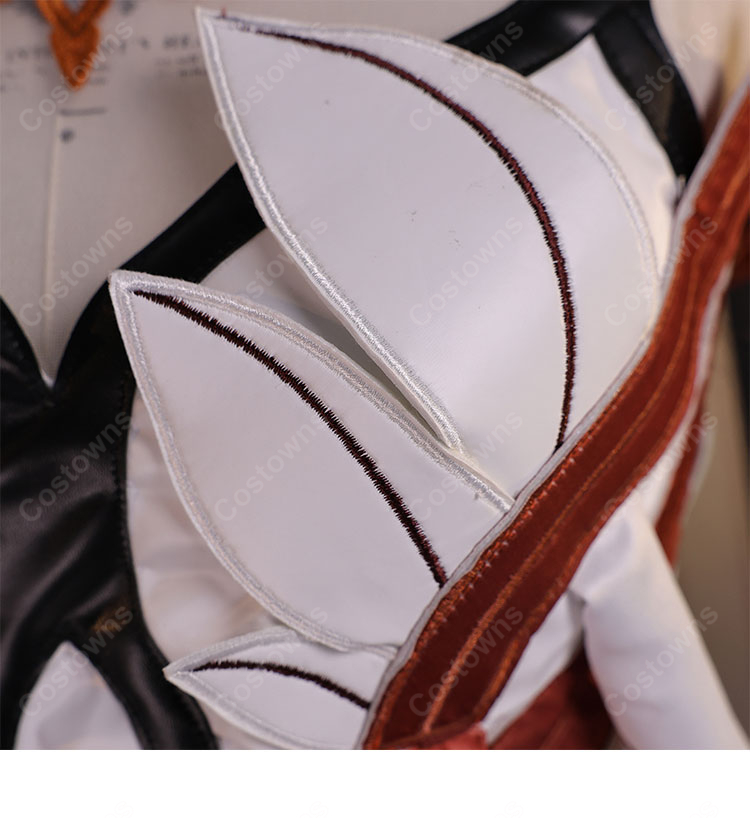 原神 空の執政 アスモダイ コスプレ衣装-6