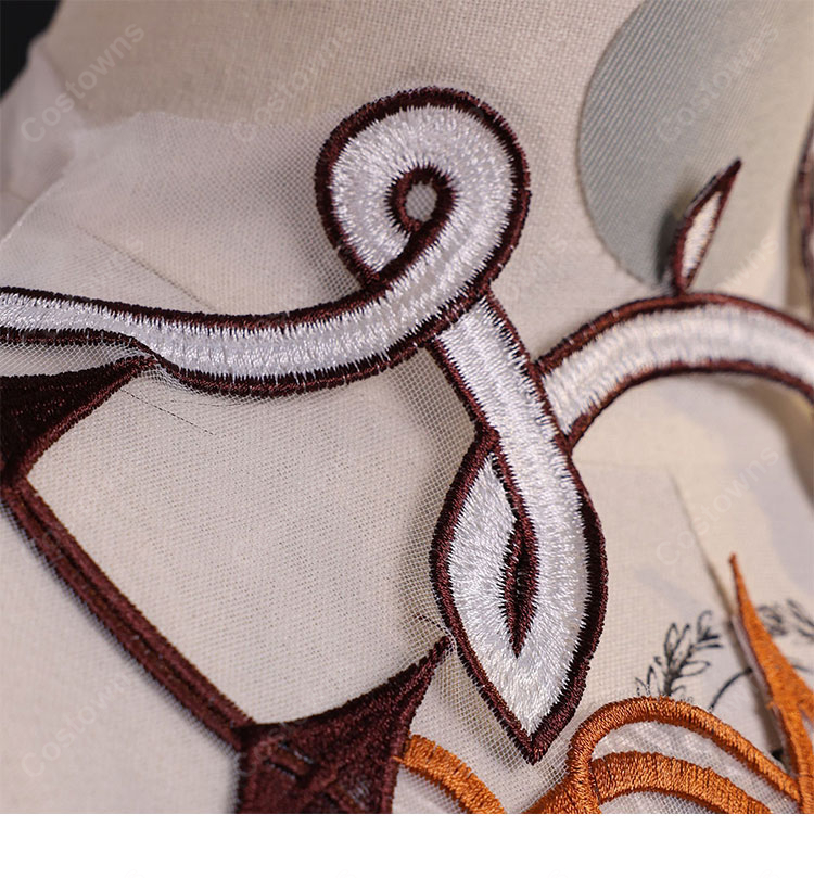 原神 空の執政 アスモダイ コスプレ衣装-14