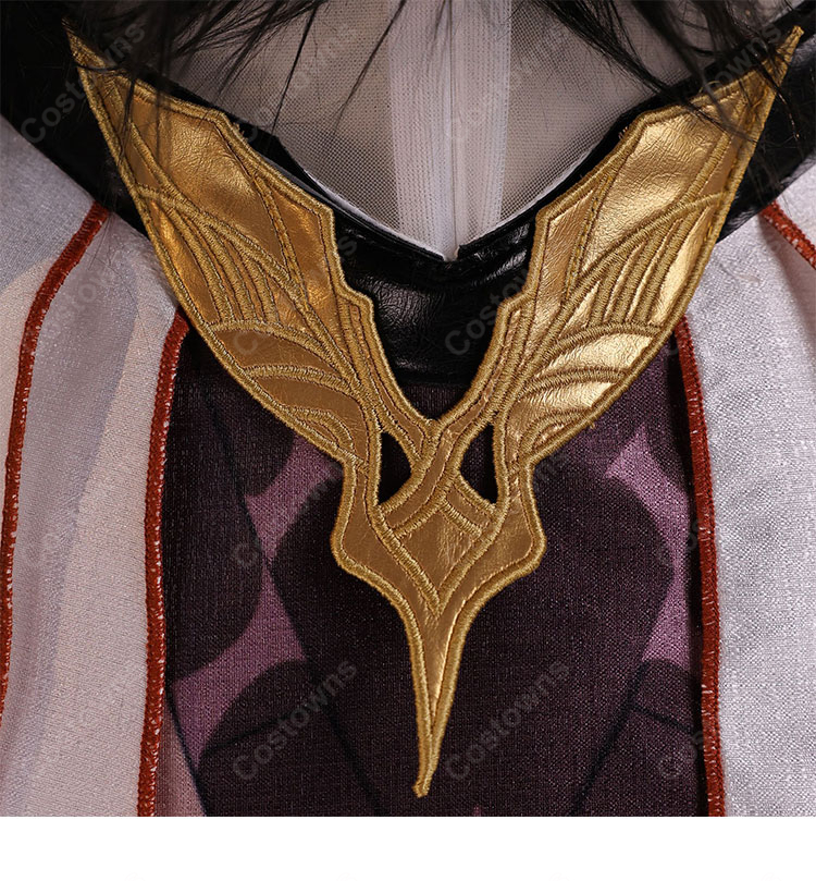 原神 空の執政 アスモダイ コスプレ衣装-16