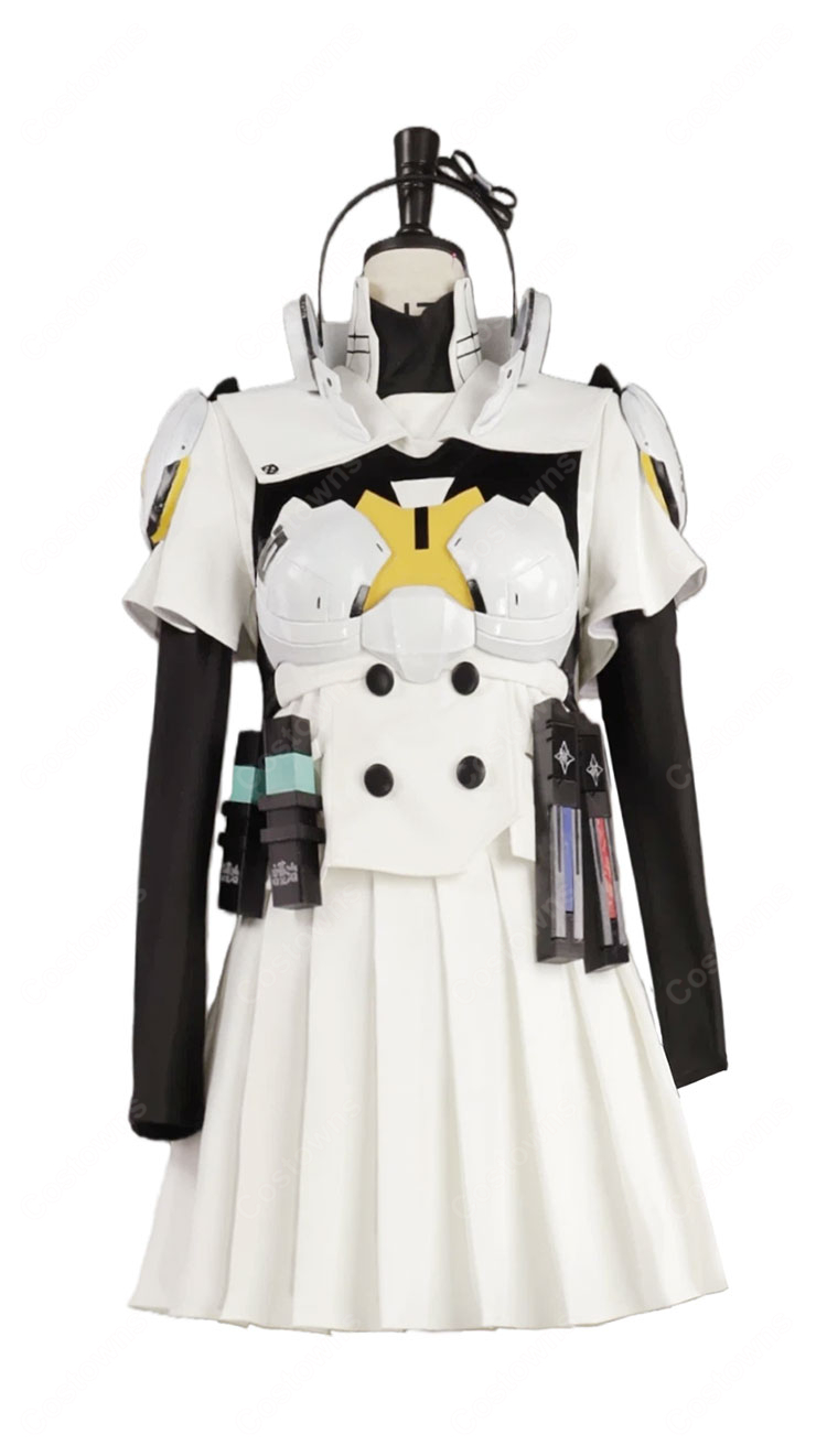 HUNDRED LINE -最終防衛学園- 霧藤希 戦闘服 制服 コスプレ衣装-2